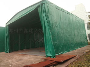 杭州余杭區戶外移動雨篷 大型伸縮倉儲棚，持久耐用之選